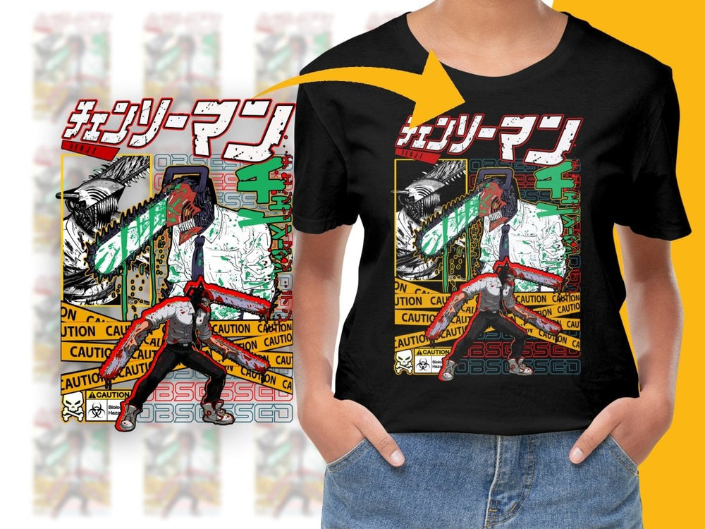 Chainsaw Man Denji Character Graphic PNG File - Teepew
