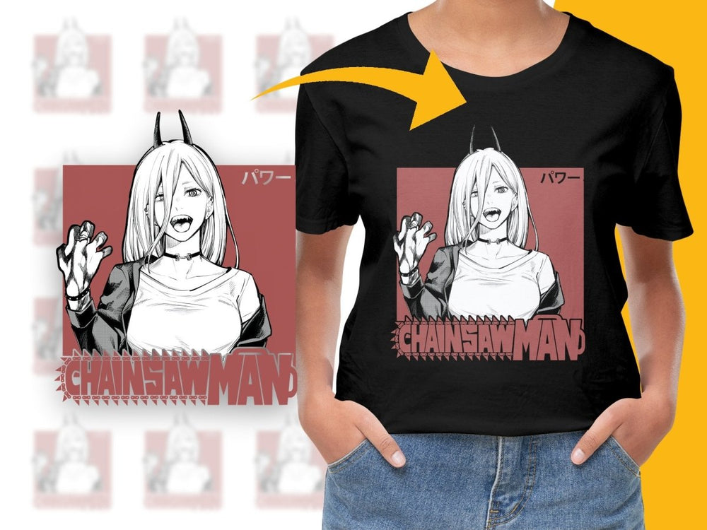 Chainsaw Man Power PNG File - Teepew