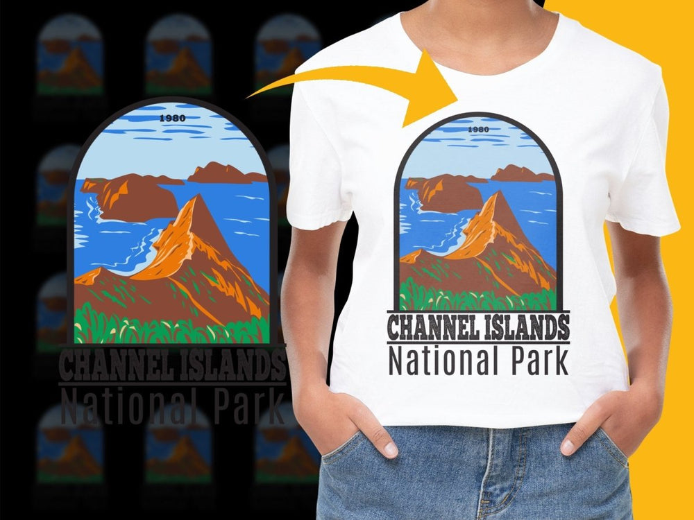 Channel Islands National Park 1980 Scenic Graphic PNG File - Teepew