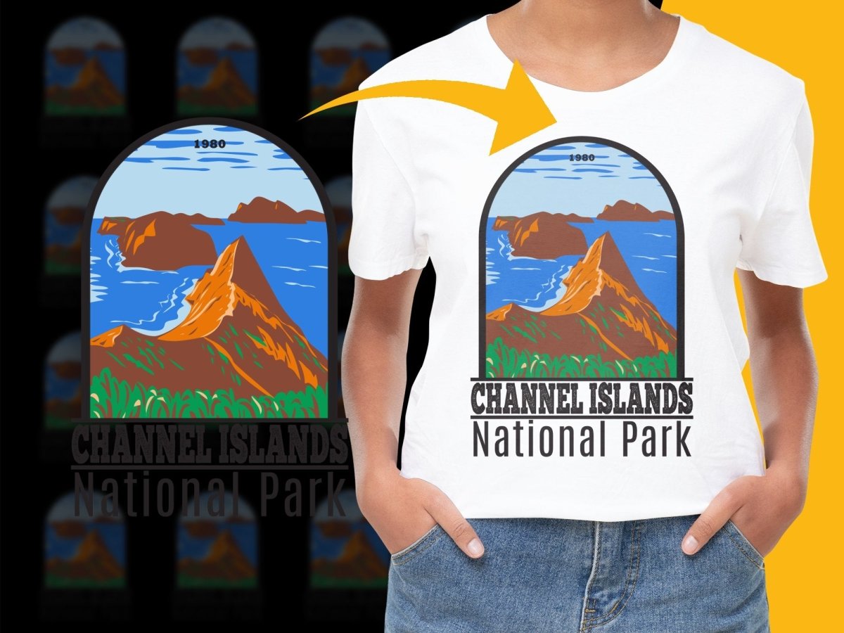 Channel Islands National Park 1980 Scenic Graphic PNG File - Teepew