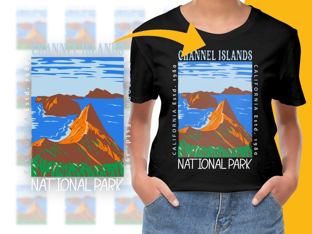 Channel Islands National Park California Estd 1980 Png Digital Download - Teepew