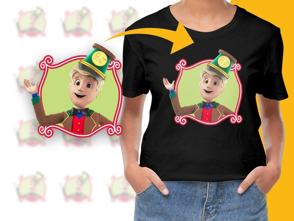 Cheerful Holiday Postman Digital product - Teepew