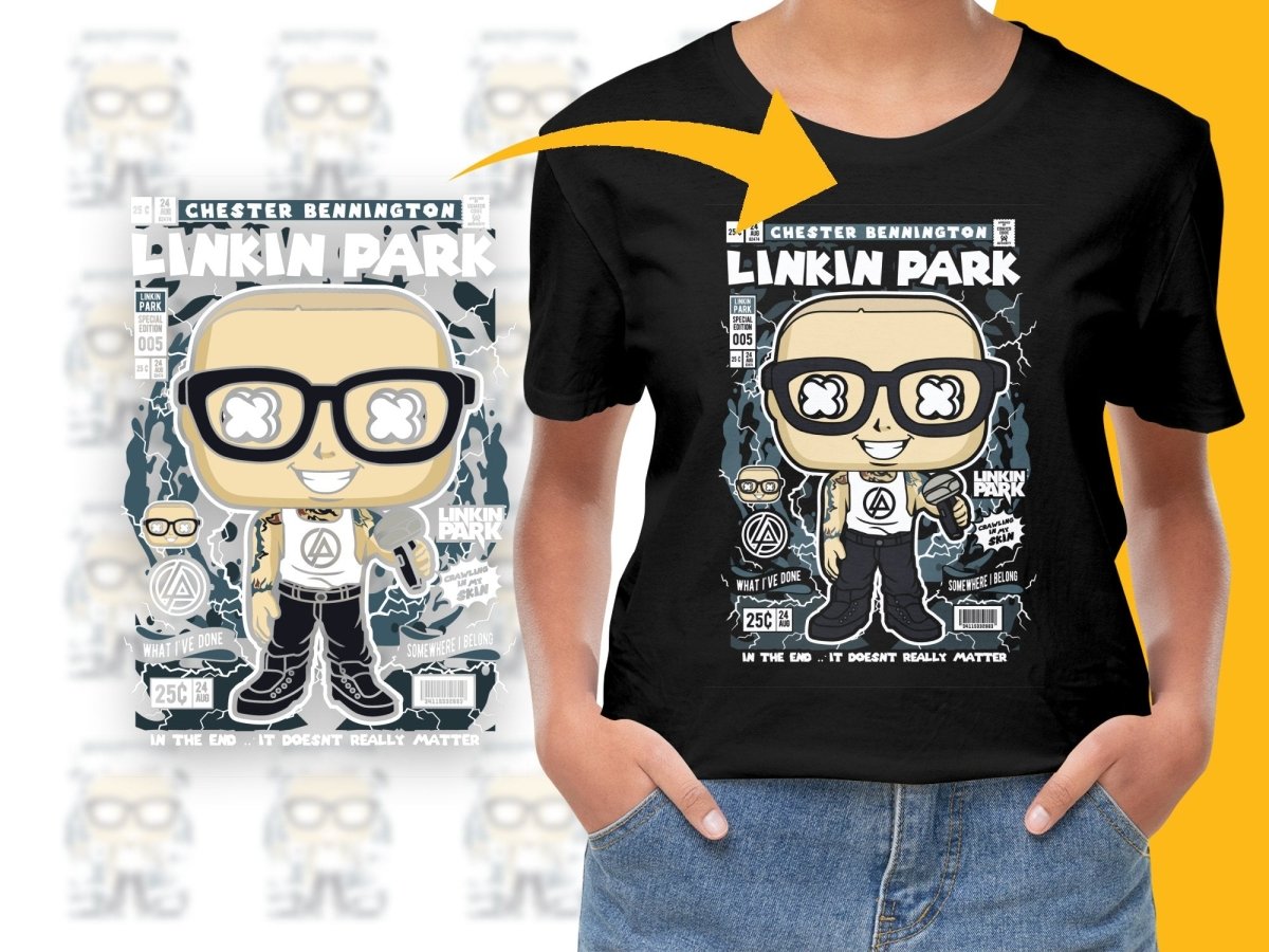 Chester Bennington Popculture PNG File - Teepew