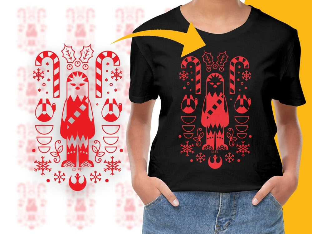 Chewbacca Holiday Icon Festive Graphic PNG File - Teepew