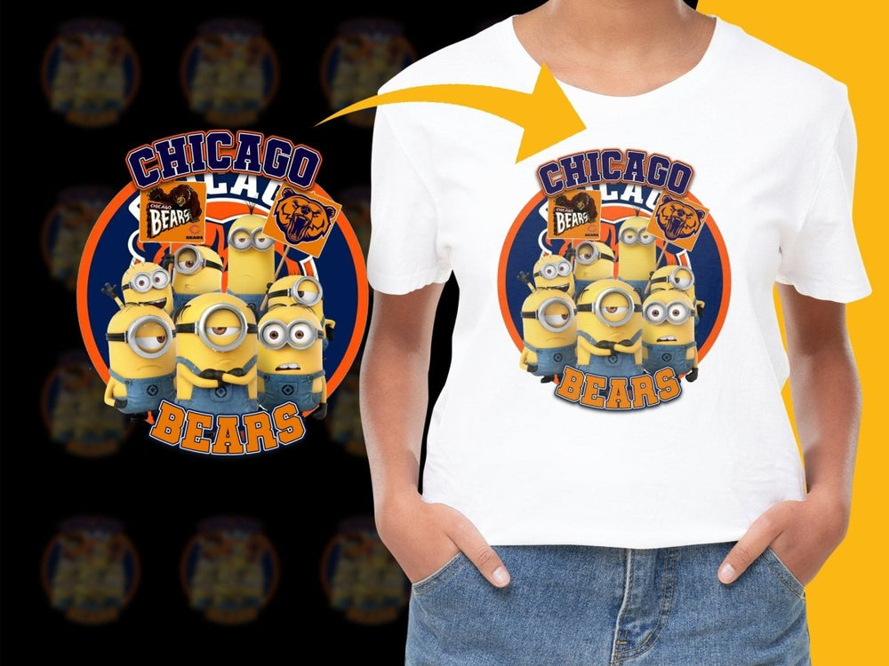 Chicago Bears Minions Design PNG File - Teepew