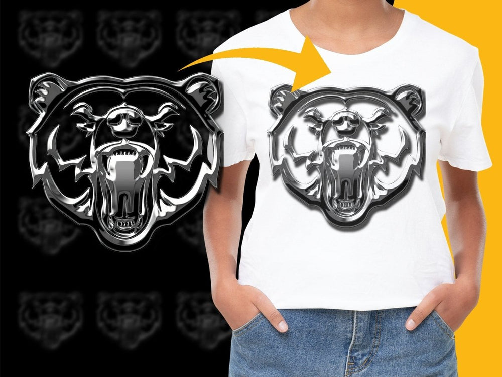 Chicago Bears Roaring Bear Logo PNG File - Teepew