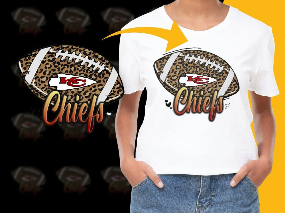 Chiefs Football Design Graphic PNG File - Teepew