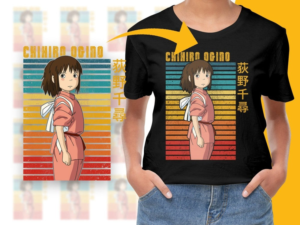 Chihiro Ogino Retro Stripe Art Print Download Digital - Teepew