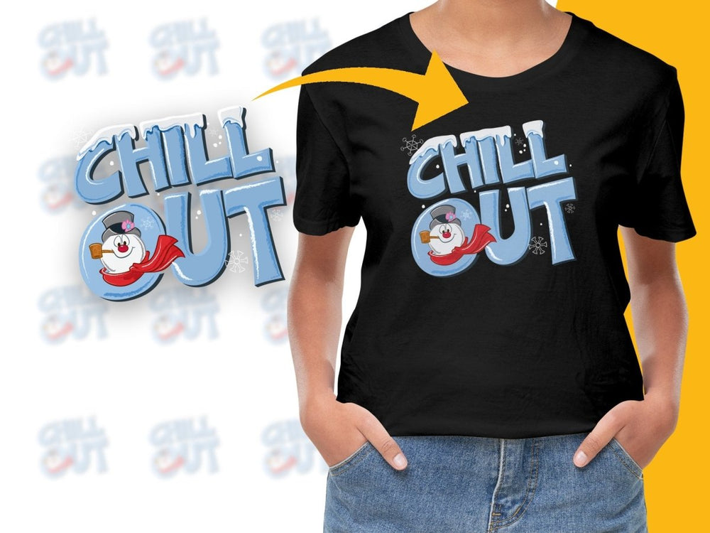 Chill Out Frosty the Snowman Christmas PNG File - Teepew