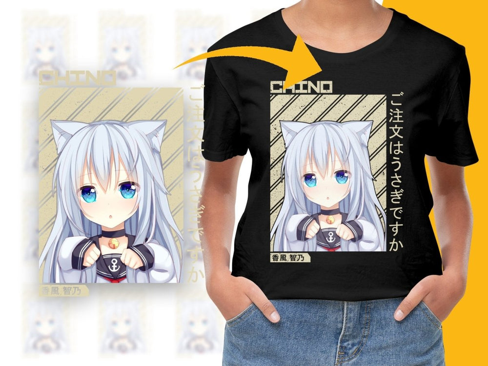 Chino Anime Character PNG File - Teepew