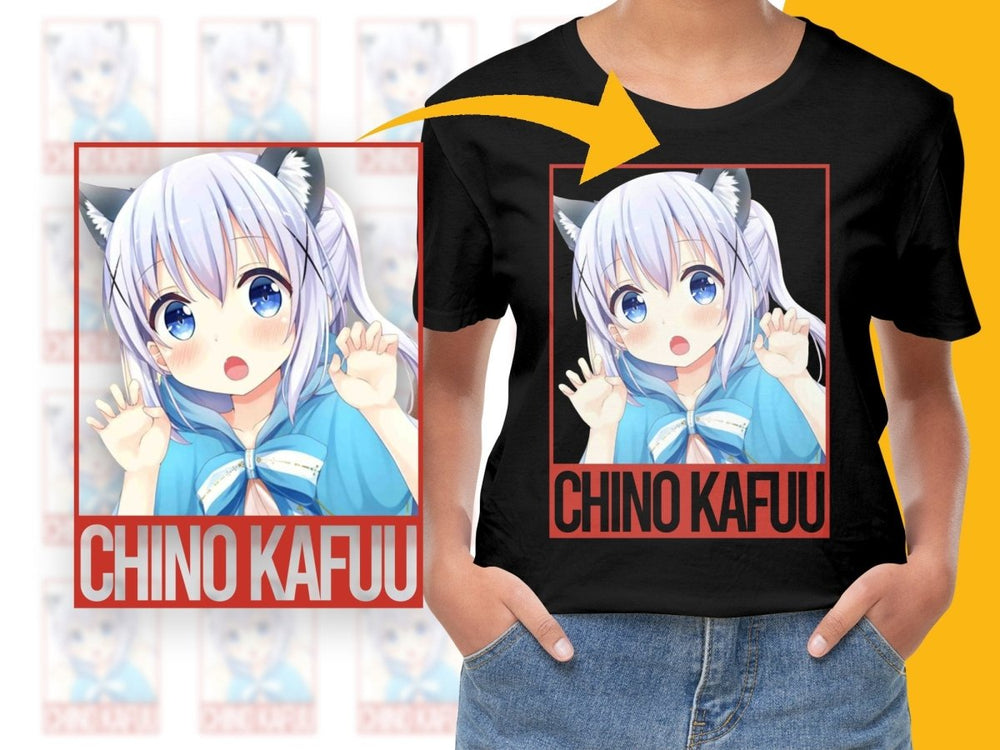 Chino Kafuu Anime Character PNG File Digital - Teepew
