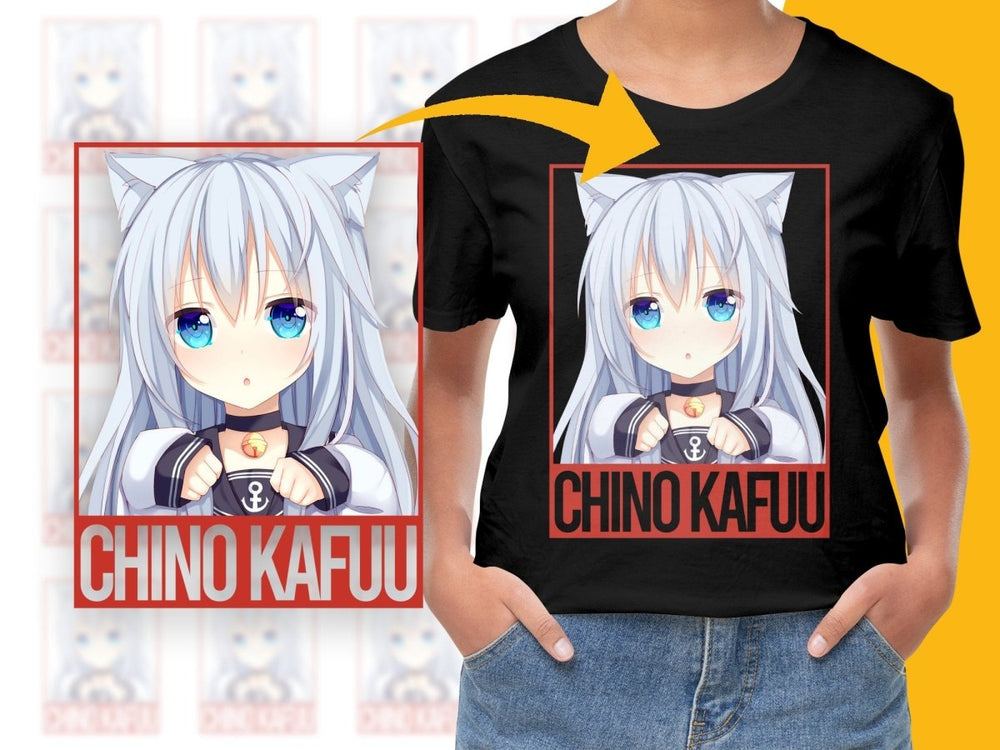 Chino Kafuu PNG File Anime Character Digital - Teepew