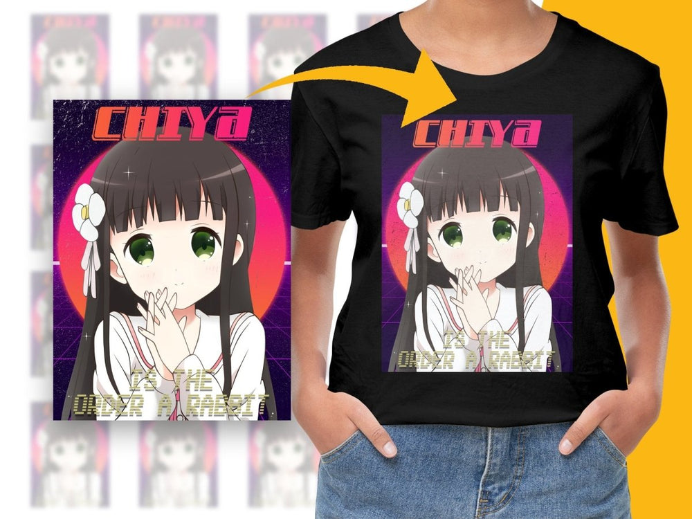 Chiya Is the Order a Rabbit Character PNG Digital - Teepew
