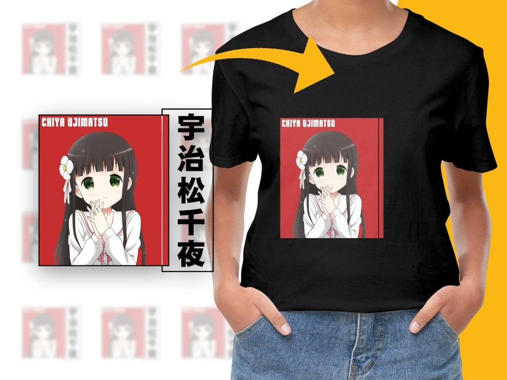 Chiya Ujimatsu Anime Character PNG File - Teepew