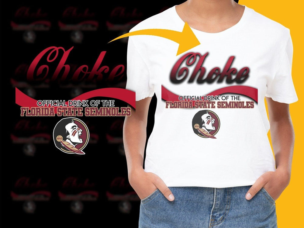 Choke FSU NCAA College PNG File - Teepew