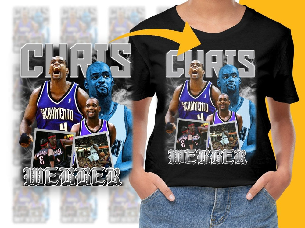 Chris Webber Highlights Basketball Legend Bootleg PNG File - Teepew