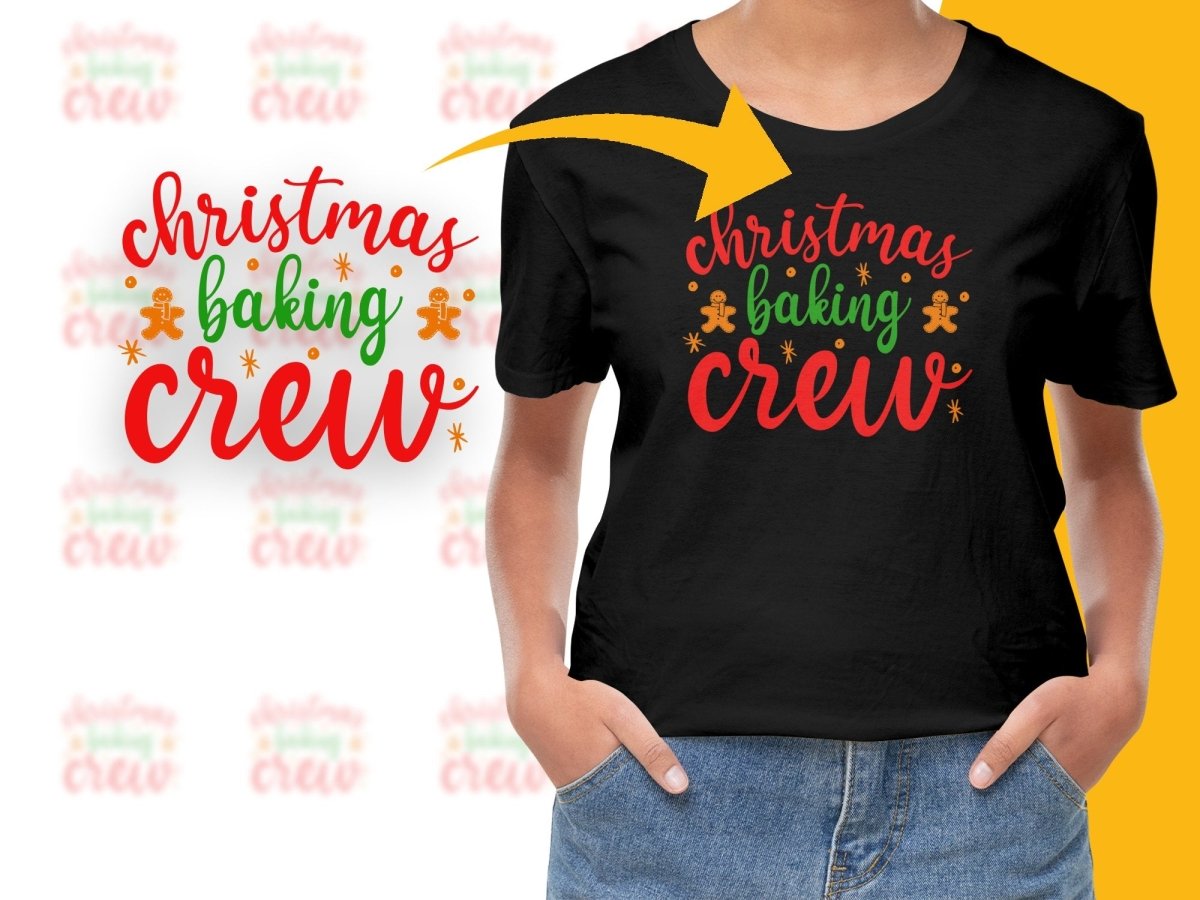 Christmas Baking Crew Funny Festive Holiday PNG File - Teepew