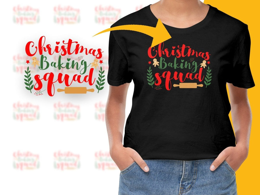 Christmas Baking Squad Fun Graphic PNG File - Teepew