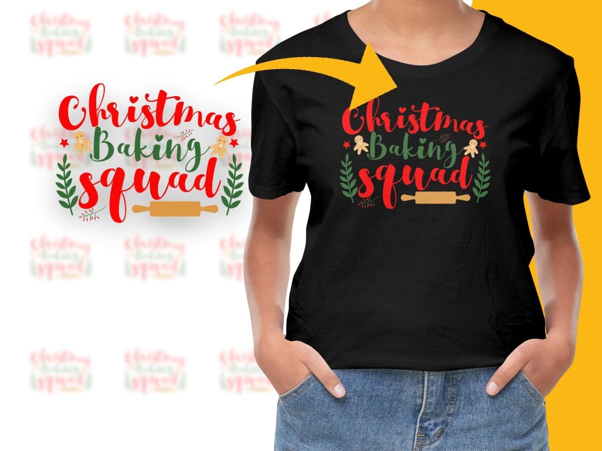 Christmas Baking Squad Fun Graphic PNG File - Teepew