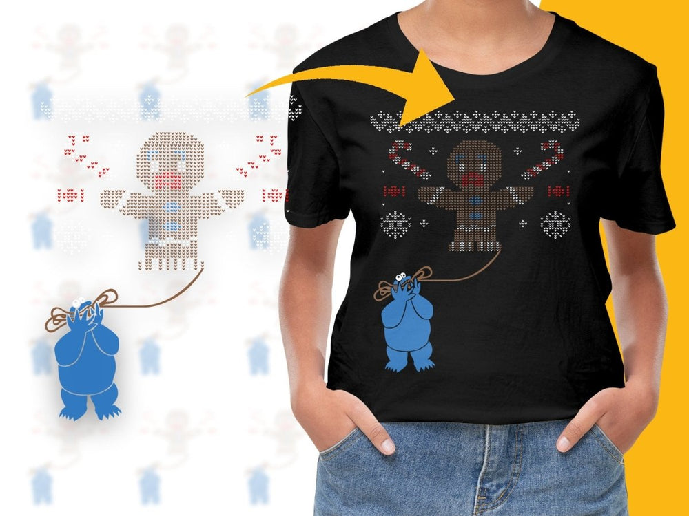 Christmas Crying Kirby Design Unique PNG File - Teepew