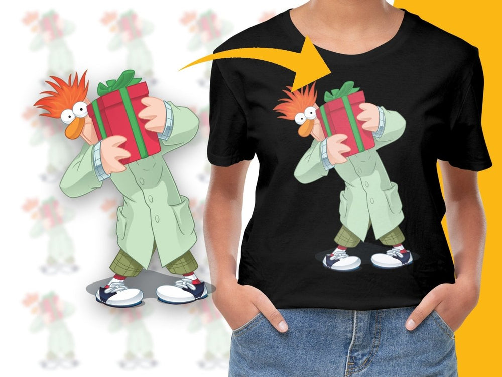 Christmas Gift Surprise Dr. Bunsen PNG File - Teepew