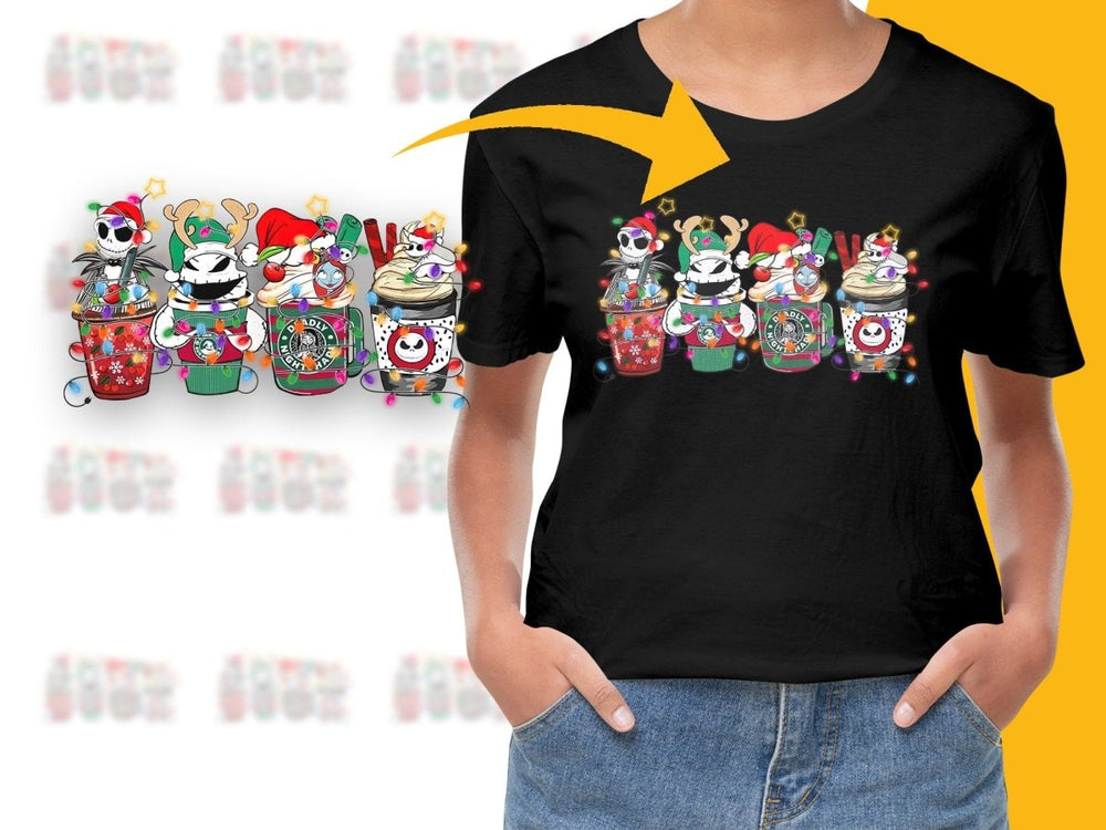 Christmas Inspired Characters Festive PNG File - Teepew