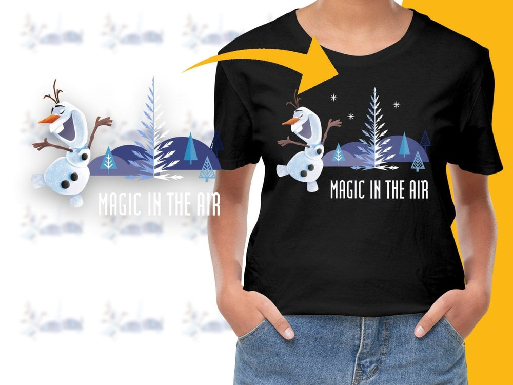 Christmas Magic Olaf Graphic Festive PNG File - Teepew