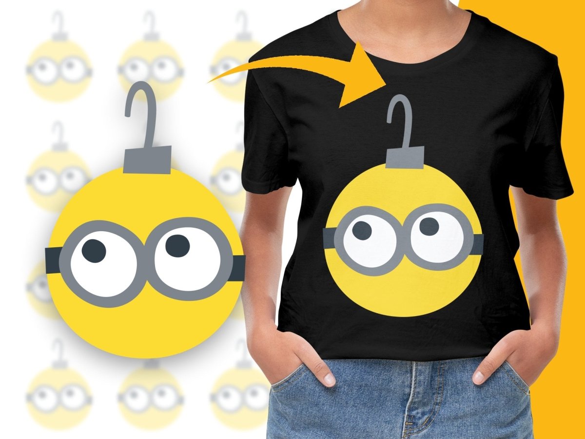 Christmas Minion Graphic Casual PNG File - Teepew