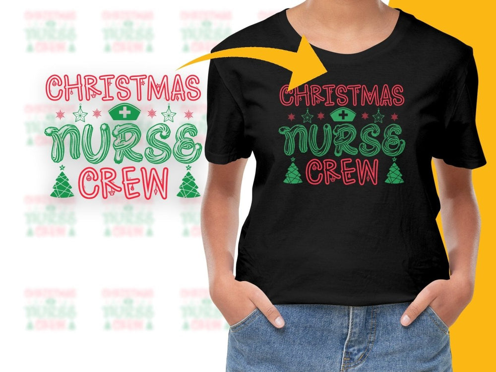 Christmas Nurse Crew Holiday Graphic PNG File - Teepew