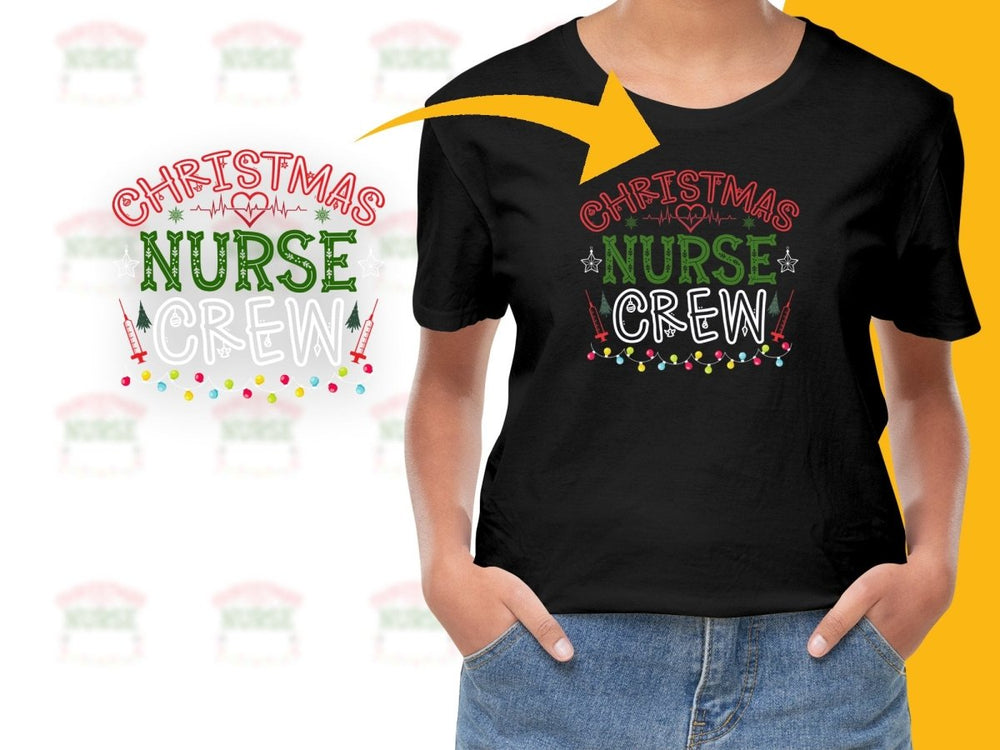 Christmas Nurse Festive Healthcare Themed PNG File - Teepew