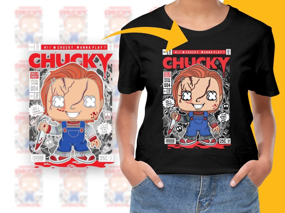 Chucky Popculture PNG File - Teepew