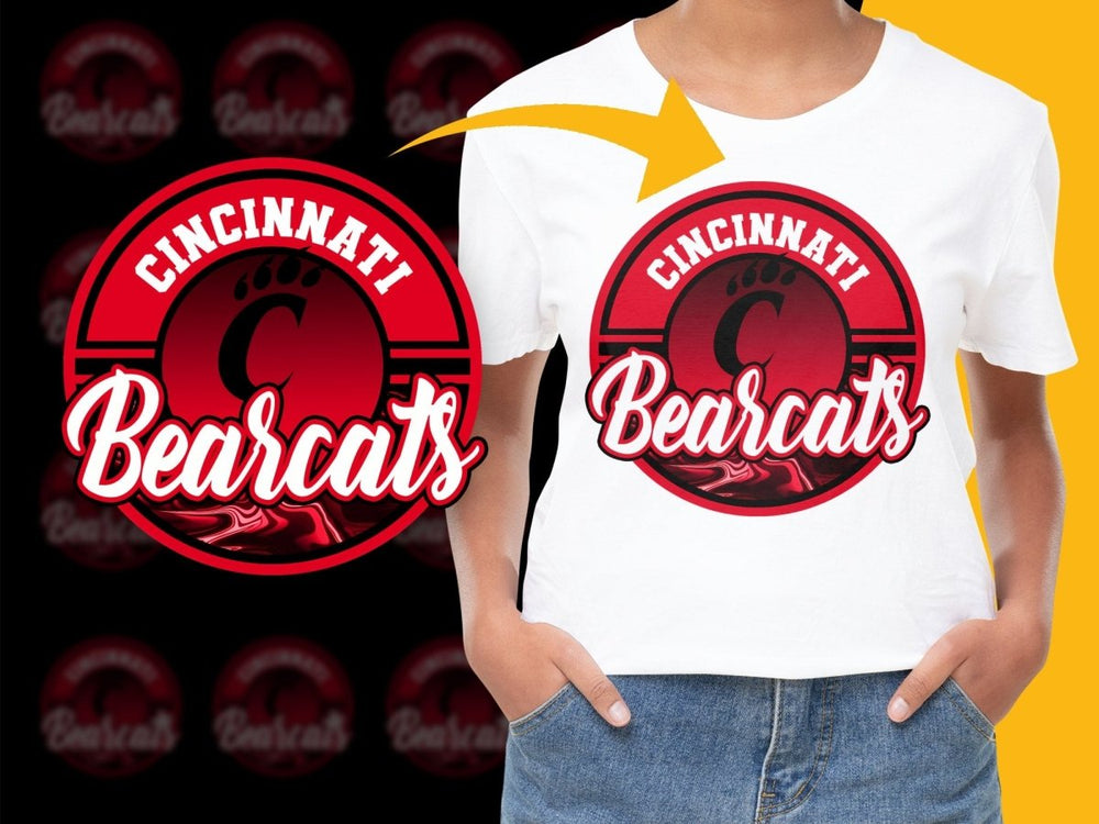 CINCINNATI BEARCATS NCAA College PNG File - Teepew