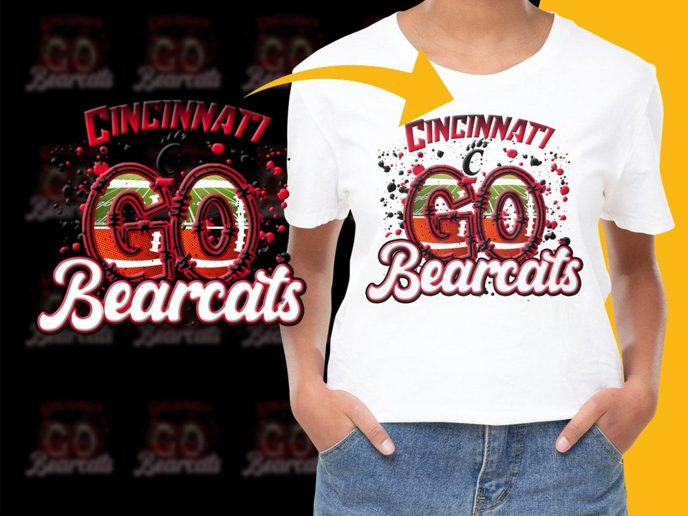 Cincinnati Bearcats NCAA College PNG File - Teepew