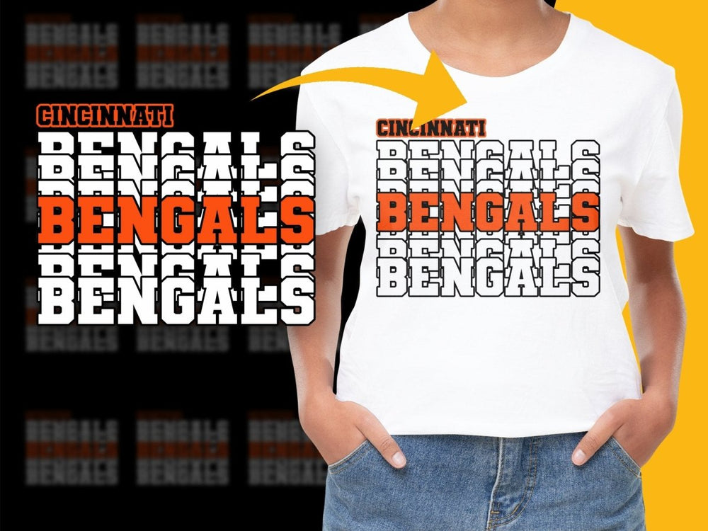 Cincinnati Bengals Classic Fan PNG File - Teepew