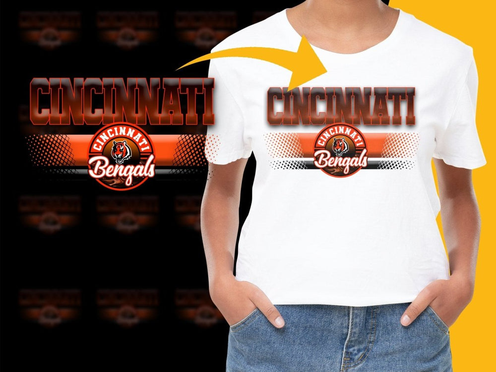 Cincinnati Bengals Football Fan Graphic PNG File - Teepew