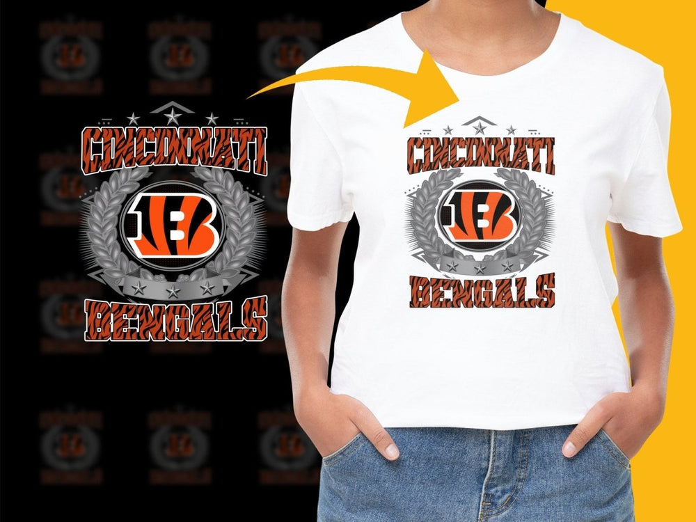 Cincinnati Bengals Graphic Design PNG File - Teepew