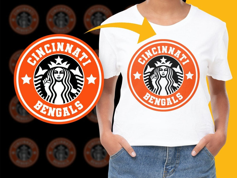 Cincinnati Bengals Graphic Design PNG File - Teepew