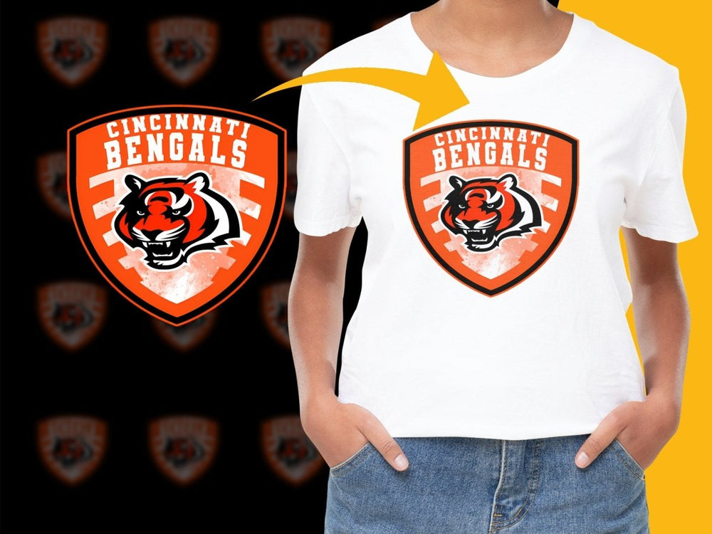 Cincinnati Bengals Logo Fan Apparel PNG File - Teepew