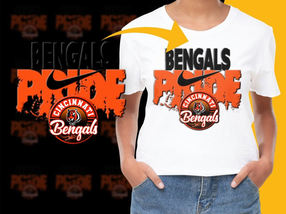 Cincinnati Bengals Pride Graphic PNG File - Teepew