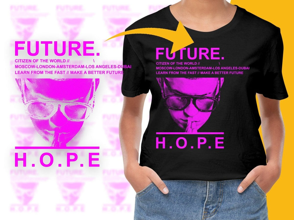 Citizen of the World Future H.O.P.E PNG File - Teepew