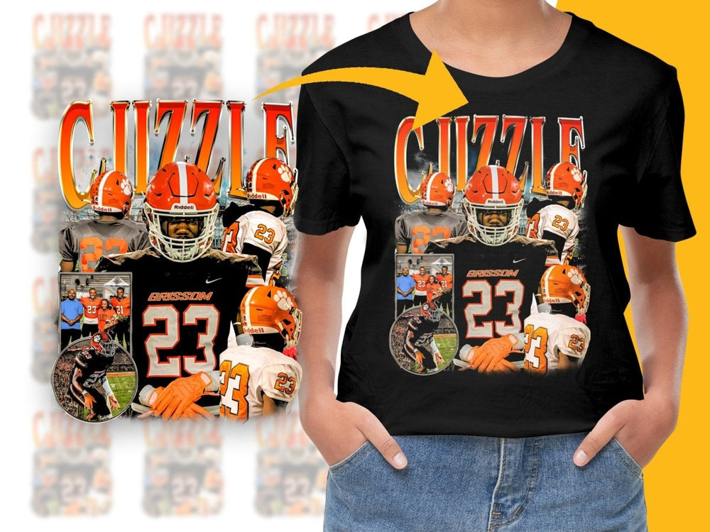 Cizzle Geneo Grissom Football Player Bootleg PNG File - Teepew