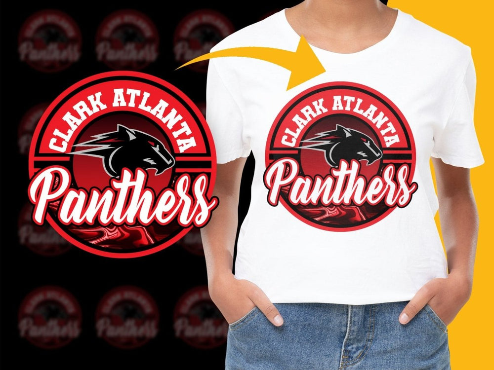 CLARK ATLANTA PANTHERS NCAA College PNG File - Teepew