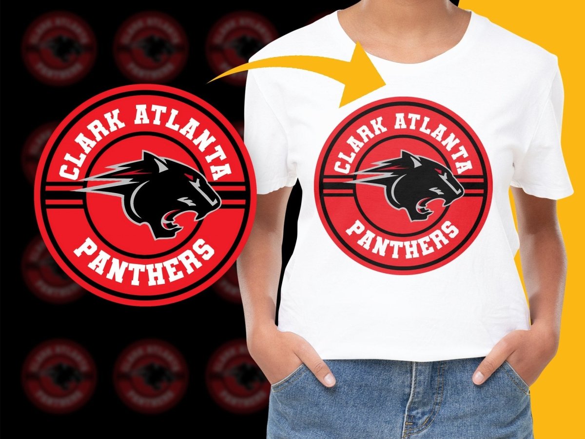 CLARK ATLANTA PANTHERS NCAA College PNG File - Teepew