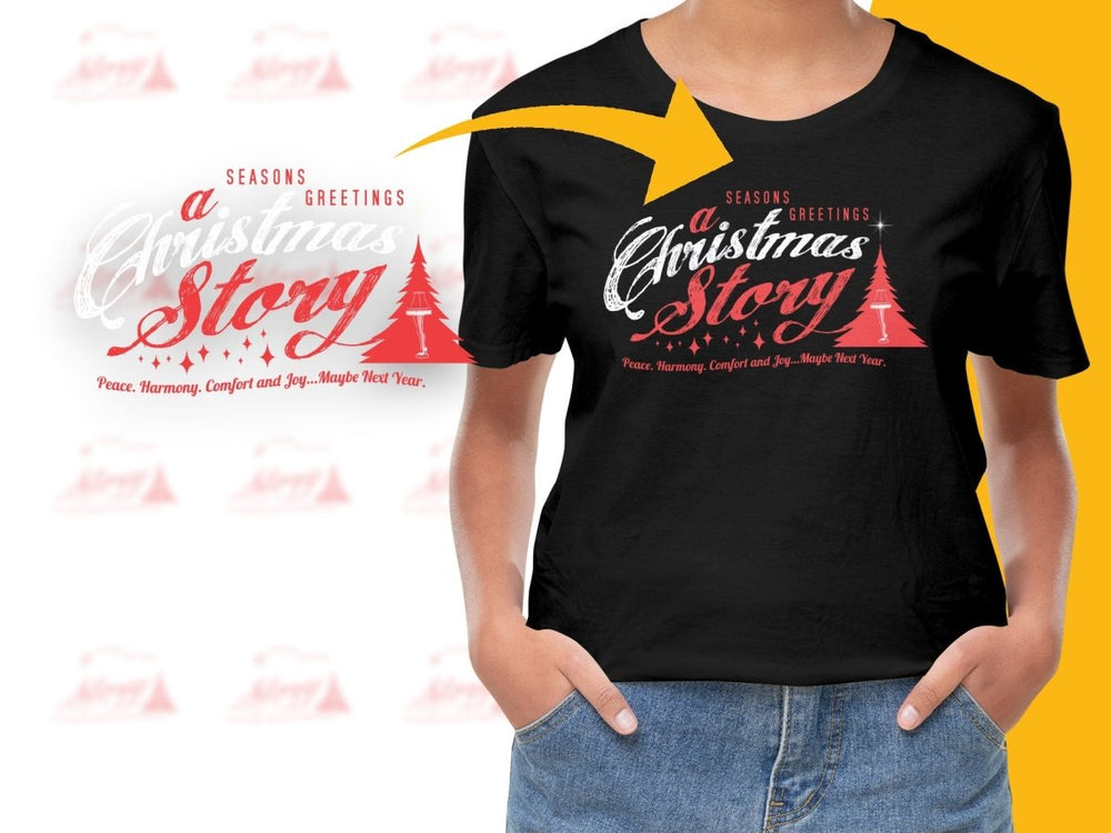 Classic A Christmas Story Holiday Greetings PNG File - Teepew