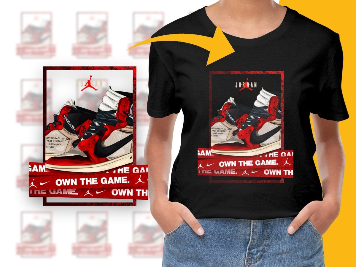 Classic Air Sport Brand Own the Game PNG File - Teepew