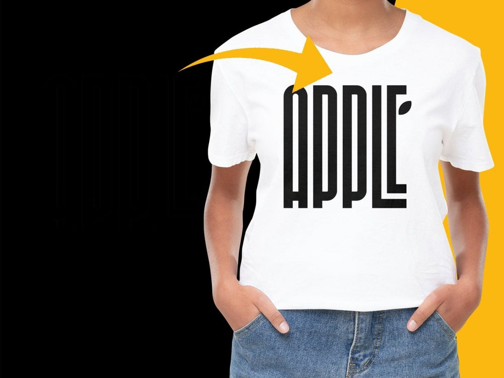 Classic Apple Retro Logo Design PNG File - Teepew