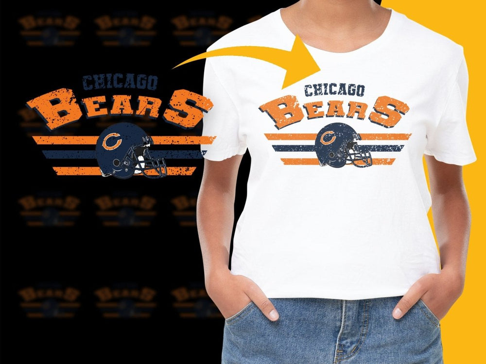 Classic Chicago Bears Graphic PNG File - Teepew