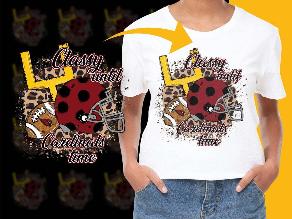 Classy Until Cardinals Time Football Fun PNG File - Teepew