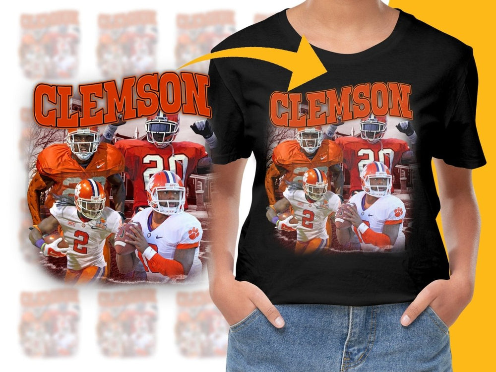 Clemson Football Legends PNG File - Teepew