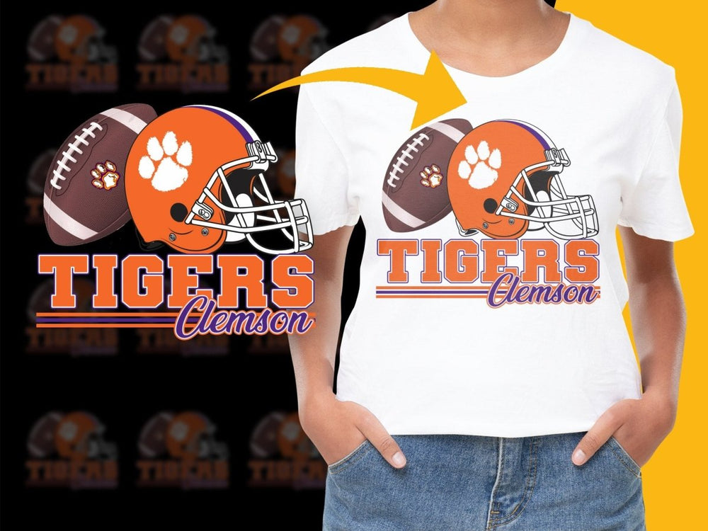 Clemson NCAA College PNG File - Teepew